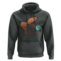 Happy Earth Day Hoodie Funny Marcus The Worm Eco Friendly