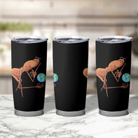 Happy Earth Day Tumbler Cup Funny Marcus The Worm Eco Friendly
