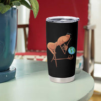 Happy Earth Day Tumbler Cup Funny Marcus The Worm Eco Friendly