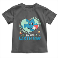 Go Planet It's Your Earth Day Toddler T Shirt Cute Nature Lover Heart Earth