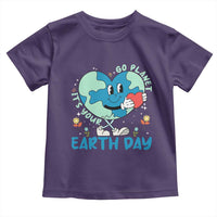 Go Planet It's Your Earth Day Toddler T Shirt Cute Nature Lover Heart Earth