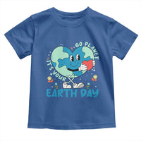 Go Planet It's Your Earth Day Toddler T Shirt Cute Nature Lover Heart Earth