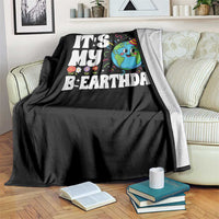 Earth Day Birthday Throw Blanket April 22 Nature Lover Eco Birthday Party Gift
