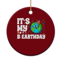 Earth Day Birthday Ceramic Ornament April 22 Nature Lover Eco Birthday Party Gift