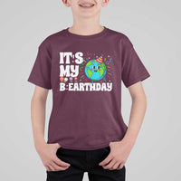 Earth Day Birthday T Shirt For Kid April 22 Nature Lover Eco Birthday Party Gift