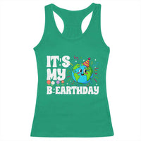 Earth Day Birthday Racerback Tank Top April 22 Nature Lover Eco Birthday Party Gift