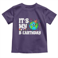 Earth Day Birthday Toddler T Shirt April 22 Nature Lover Eco Birthday Party Gift