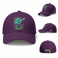 Be Kind To The Earth Baseball Cap Cute Environmental Awareness Earth Day