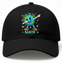 Be Kind To The Earth Baseball Cap Cute Environmental Awareness Earth Day