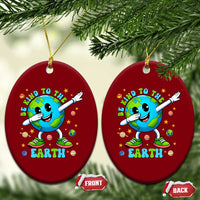 Be Kind To The Earth Ceramic Ornament Cute Environmental Awareness Earth Day