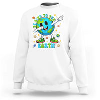 Be Kind To The Earth Sweatshirt Cute Environmental Awareness Earth Day