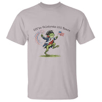 250th Anniversary USA T Shirt Funny Patriotic Frog USA Independence Day