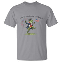 250th Anniversary USA T Shirt Funny Patriotic Frog USA Independence Day