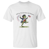 250th Anniversary USA T Shirt Funny Patriotic Frog USA Independence Day