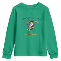 250th Anniversary USA Youth Sweatshirt Funny Patriotic Frog USA Independence Day