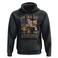 USA 250th Anniversary Hoodie America 1776-2026 Patriotic Eagle Liberty Bell
