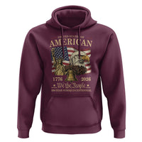 USA 250th Anniversary Hoodie America 1776-2026 Patriotic Eagle Liberty Bell