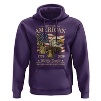 USA 250th Anniversary Hoodie America 1776-2026 Patriotic Eagle Liberty Bell