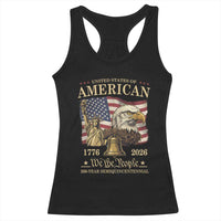 USA 250th Anniversary Racerback Tank Top America 1776-2026 Patriotic Eagle Liberty Bell