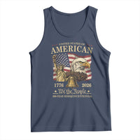 USA 250th Anniversary Tank Top America 1776-2026 Patriotic Eagle Liberty Bell