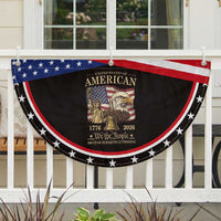 USA 250th Anniversary Patriotic Fan Flag America 1776-2026 Eagle Liberty Bell