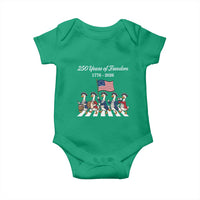 250 Years Of Freedom Baby Onesie Silly Goose Patriotic 4th of July