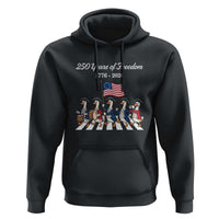 250 Years Of Freedom Hoodie Silly Goose Patriotic 4th of July