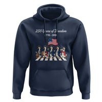 250 Years Of Freedom Hoodie Silly Goose Patriotic 4th of July