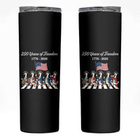 250 Years Of Freedom Skinny Tumbler Silly Goose Patriotic 4th of July