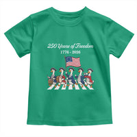250 Years Of Freedom Toddler T Shirt Silly Goose Patriotic 4th of July