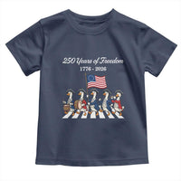 250 Years Of Freedom Toddler T Shirt Silly Goose Patriotic 4th of July
