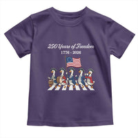 250 Years Of Freedom Toddler T Shirt Silly Goose Patriotic 4th of July