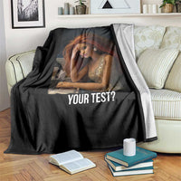 You Rushed Through Your Test Throw Blanket Funny Test Day Teacher Meme