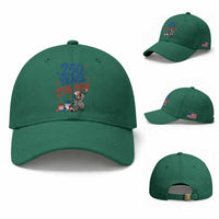 250th Anniversary USA Baseball Cap Patriotic Raccoon American Flag 4th of July
