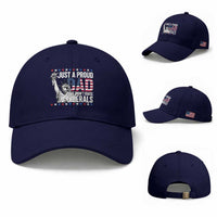 Just A Proud Dad that Didn't Raise Liberals Baseball Cap Funny Dad Man Saying