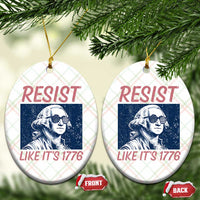 Resist Like its 1776 Ceramic Ornament America 4th of July 250 Years Freedom