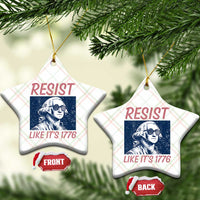 Resist Like its 1776 Ceramic Ornament America 4th of July 250 Years Freedom