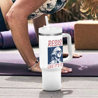 Resist Like its 1776 Tumbler With Handle America 4th of July 250 Years Freedom