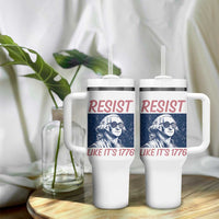 Resist Like its 1776 Tumbler With Handle America 4th of July 250 Years Freedom