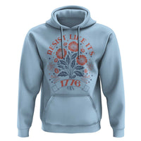Resist Like its 1776 Hoodie Vintage Boho Floral Subtle 250th Anniversary