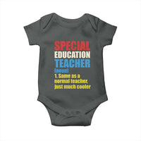 Special Education Teacher Definition Baby Onesie Funny Back to School