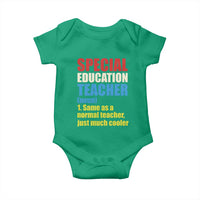 Special Education Teacher Definition Baby Onesie Funny Back to School