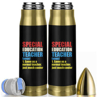 Special Education Teacher Definition Bullet Tumbler Funny Back to School