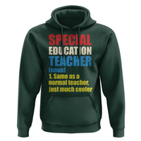 Special Education Teacher Definition Hoodie Funny Back to School