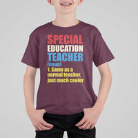 Special Education Teacher Definition T Shirt For Kid Funny Back to School