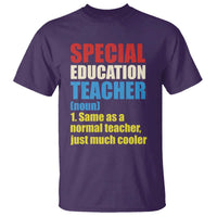 Special Education Teacher Definition T Shirt Funny Back to School