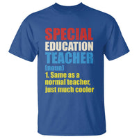 Special Education Teacher Definition T Shirt Funny Back to School