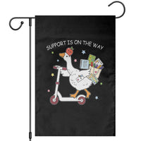 Special Education SPED Teacher Goose Scooter Garden Flag Support Is On The Way
