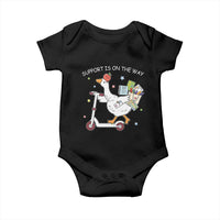 Special Education SPED Teacher Goose Scooter Baby Onesie Support Is On The Way