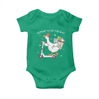 Special Education SPED Teacher Goose Scooter Baby Onesie Support Is On The Way